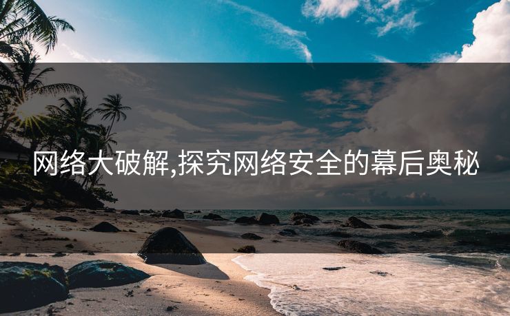 网络大破解,探究网络安全的幕后奥秘